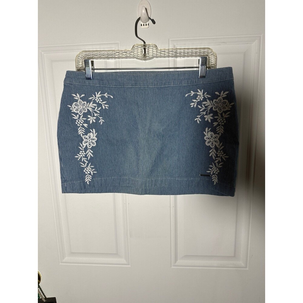 Vintage Y2K New With Tags Abercrombie & Fitch Women Blue Casual Skirt